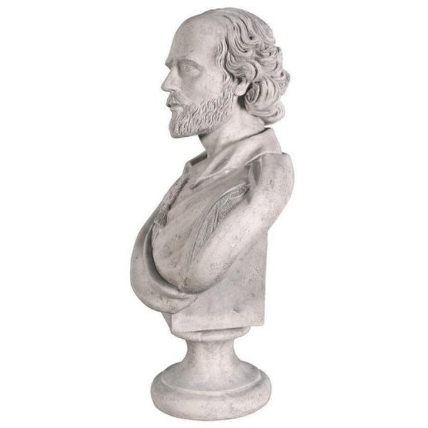 Portriati Head William Shakespeare Large Scale Sculptural Bust Statue